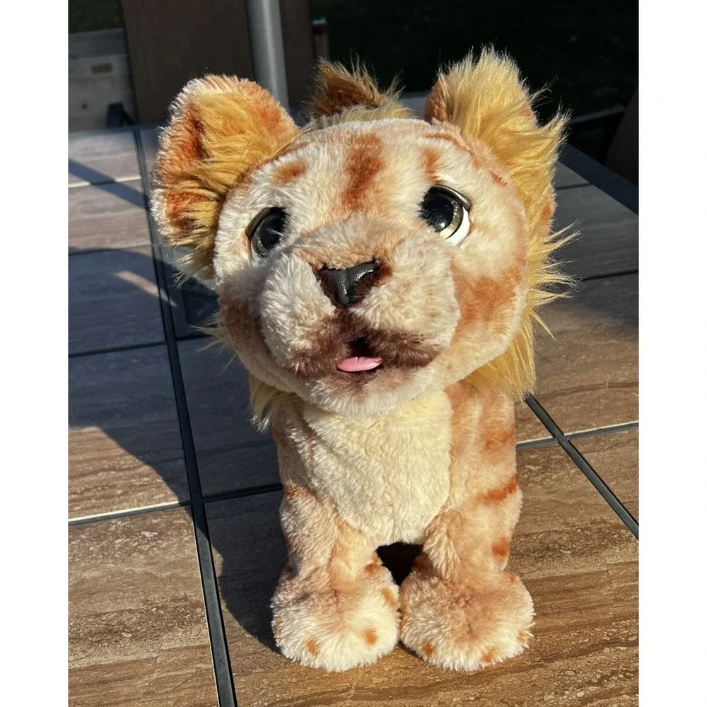 FurReal Friends Lion Cub Safari Plains Wild Cat Roaring Simba‎ Lion King WORKING